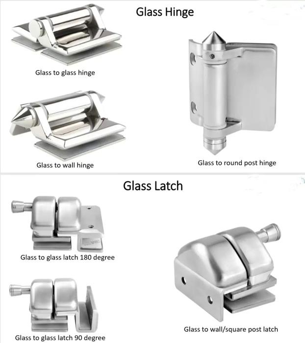 Glass Fence Spigot fittings